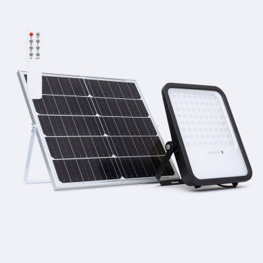 Foco Solar Exterior LED Nurda 25W 2700 lm IP65 con Control Remoto