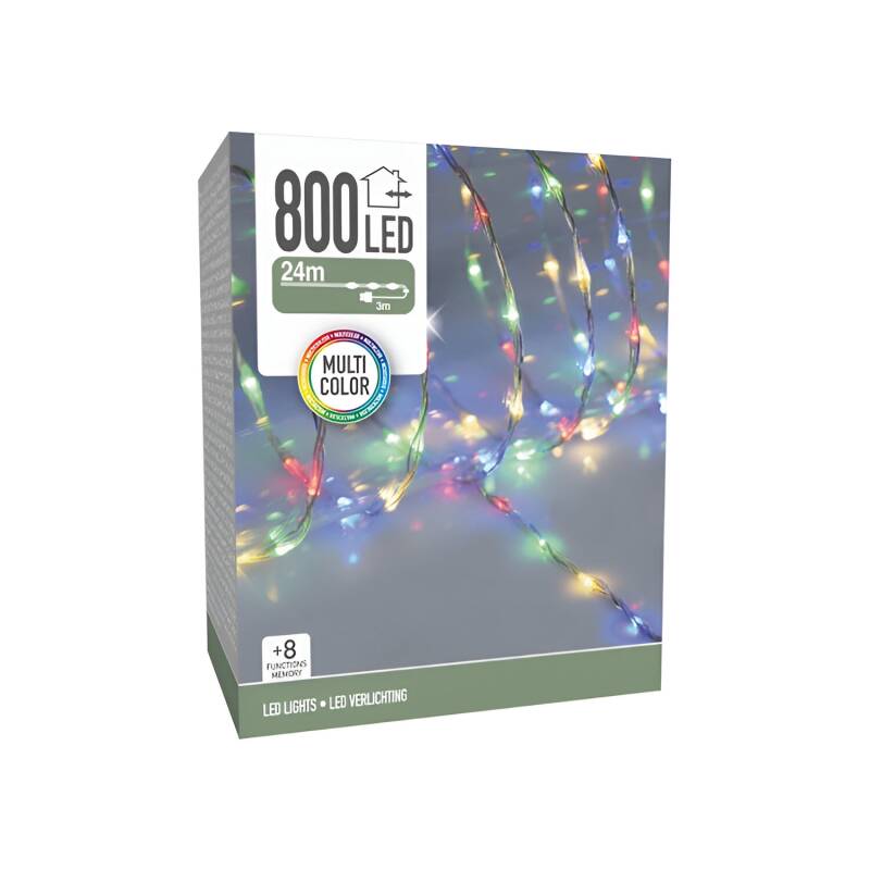 Producto de Guirnalda Exterior LED Transparente RGB 24m