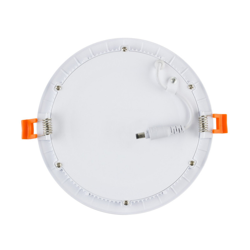 Produto de Placa LED 18W CCT Seleccionável Circular SuperSlim Regulável Corte Ø 205 mm