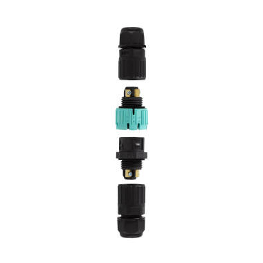 Producto de Conector de Cable Estanco Conexión Macho Hembra 3 Pines 0.5-2.5mm² IP68