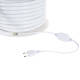 Producto de Bobina Neón LED Regulable 220V AC 120 LED/m 50 m Circular 360 Blanco Neutro IP67 a Medida Corte cada 100 cm