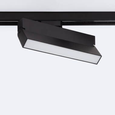 Foco Carril Linear LED Monofásico 24W Regulável TRIAC CCT Selecionável Elegant Preto