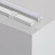 Producto de Perfil de Aluminio Superficie con Tapa Continua para Tiras LED hasta 12 mm