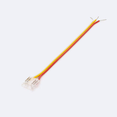 Conector Hipopótamo con cable para Tira LED CCT 24V DC COB IP20 Ancho 10mm