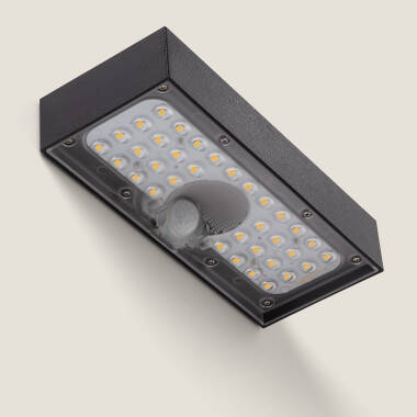 Producto de Aplique de Pared Exterior LED 6W Karl Solar Negro