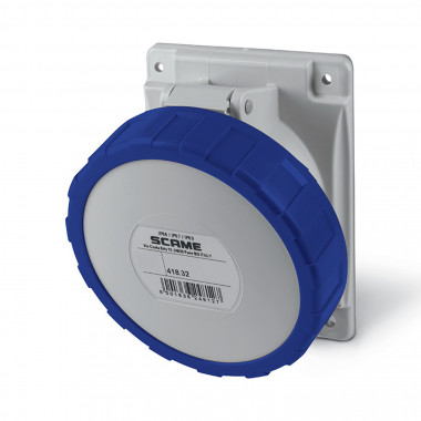 Base Empotrable CETAC en Cuadro Estanca 32A IP67 Optima SCAME