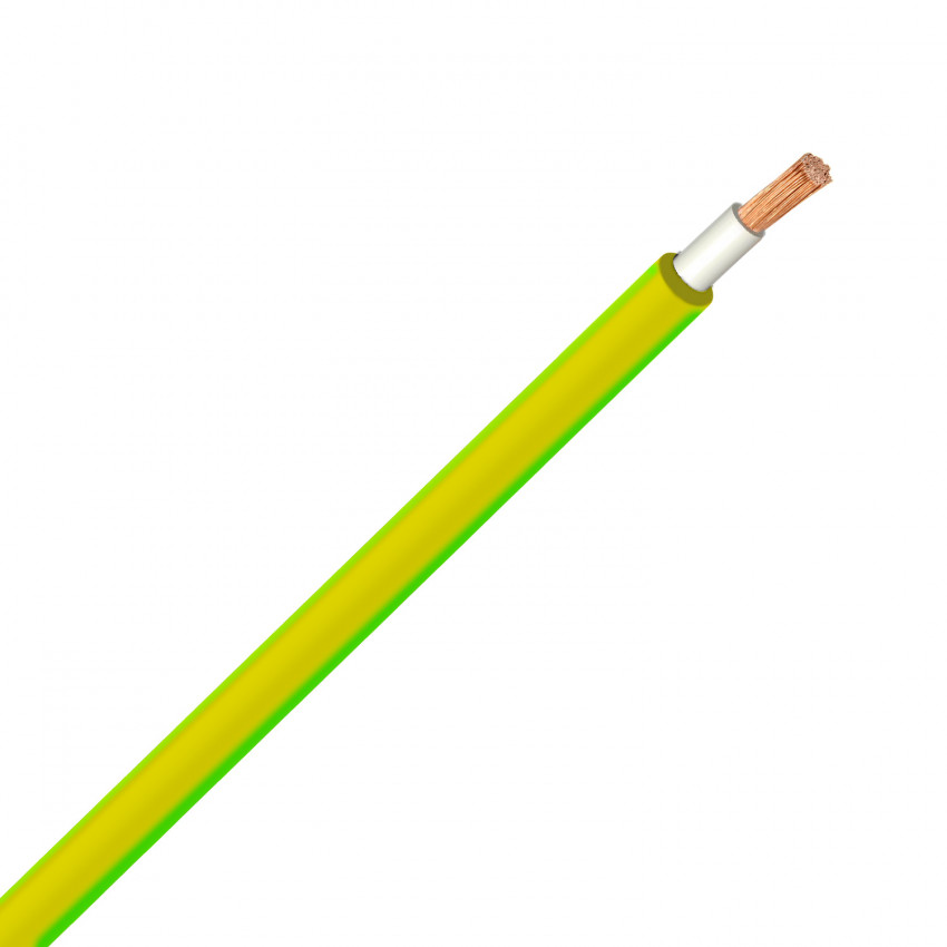 Cabo 6mm² H07V-K Amarelo/Verde 