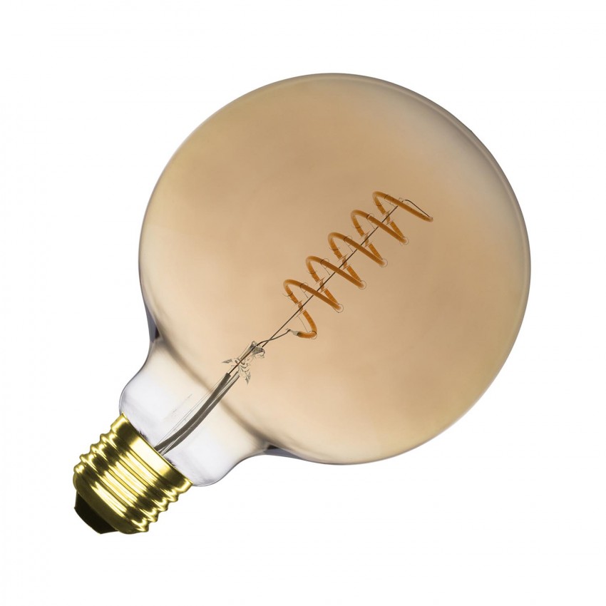 Produto de Lâmpada Filamento LED E27 4W 200 lm Regulável G125 Gold 