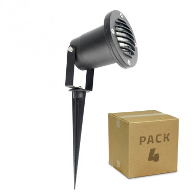 Producto de Pack Foco LED con Pincho Gotham 3W (4 un)
