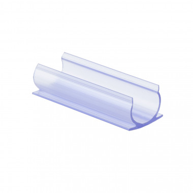 Produto de Clip de PVC Fixação para Neon LED Flexível Circular 360 Monocor