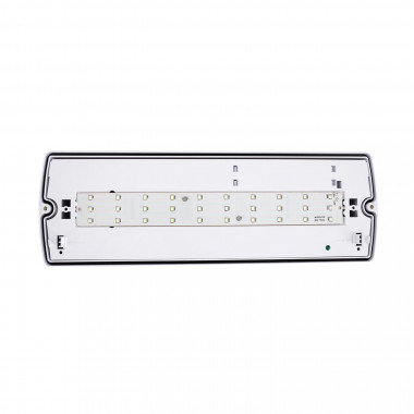 Produto de Luz de Emergência LED de superfície 200lm permanente/não permanente IP65