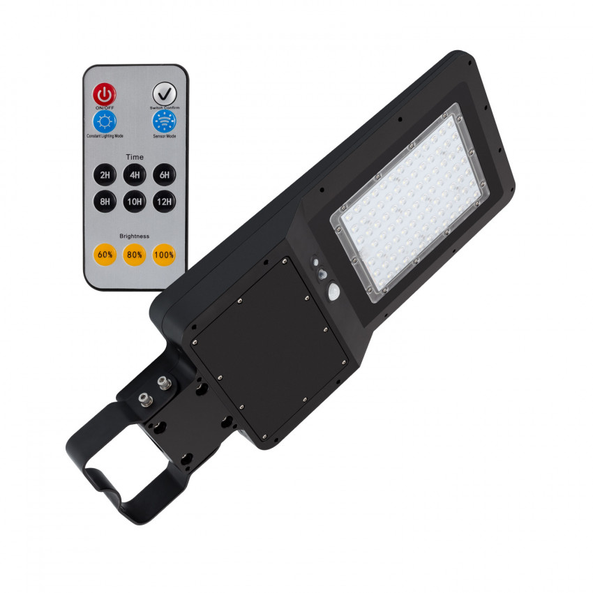 Luminaria LED 32W Solar con Sensor de Movimiento y Crepuscular 