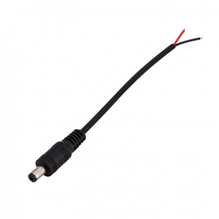 Cable Conexión Jack Macho Tira LED 12/24V