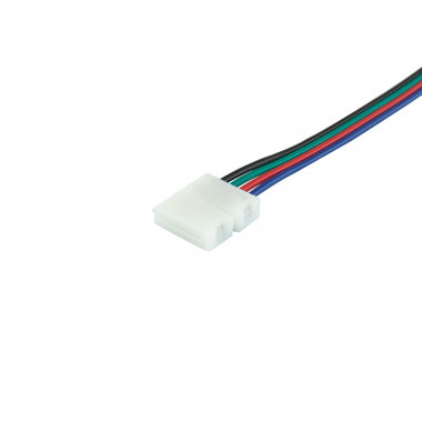 Cable conector para Tira LED 220V RGB. Macho y Hembra.