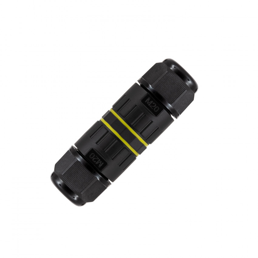 Conector de Cabo Hermético 3 Contactos 0.5mm²-4mm² IP68