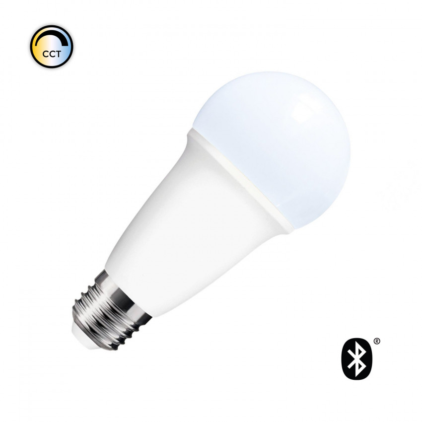 Lâmpada LED Bluetooth E27 CCT Seleccionável 10W