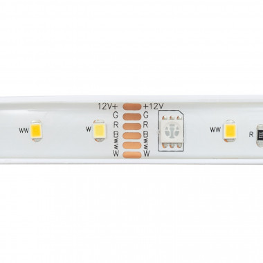 Produto de Kit Tira LED RGBWW 12V 72LED/m 5m WiFi IP65 Corte cada 12,5cm   