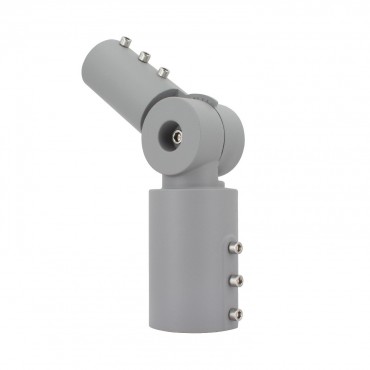 Product Brazo de Columna Direccionable 90º Ø60 mm para Luminarias de Alumbrado Público Gris
