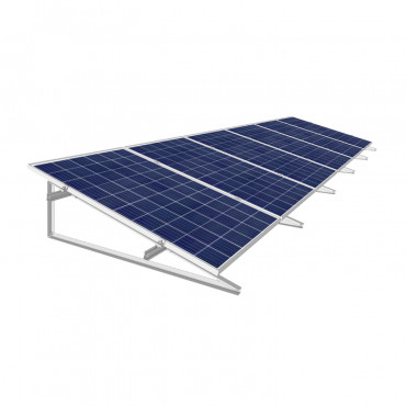Product Estructura Inclinada 30º para Paneles Solares montaje en Chapa y Hormigón