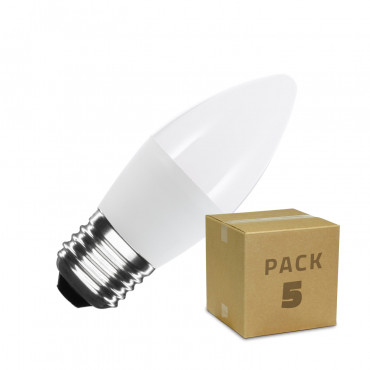 Product Pack 5 Lâmpadas LED E27 5W 400 lm C37