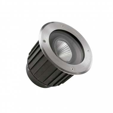 Foco Exterior LED 16W Empotrable Suelo Circular Gea COB LEDS-C4 55-9907-CA-CL