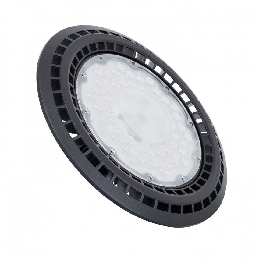 Campânula LED Industrial UFO Solid Slim 100W 120lm/W