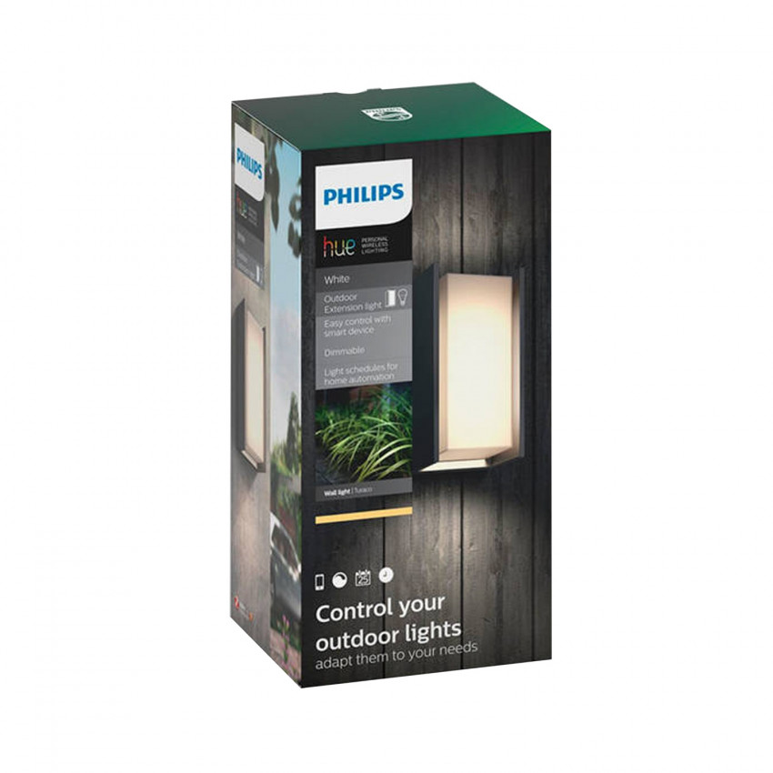 Producto de Aplique de Pared LED White 9W PHILIPS Hue Turaco