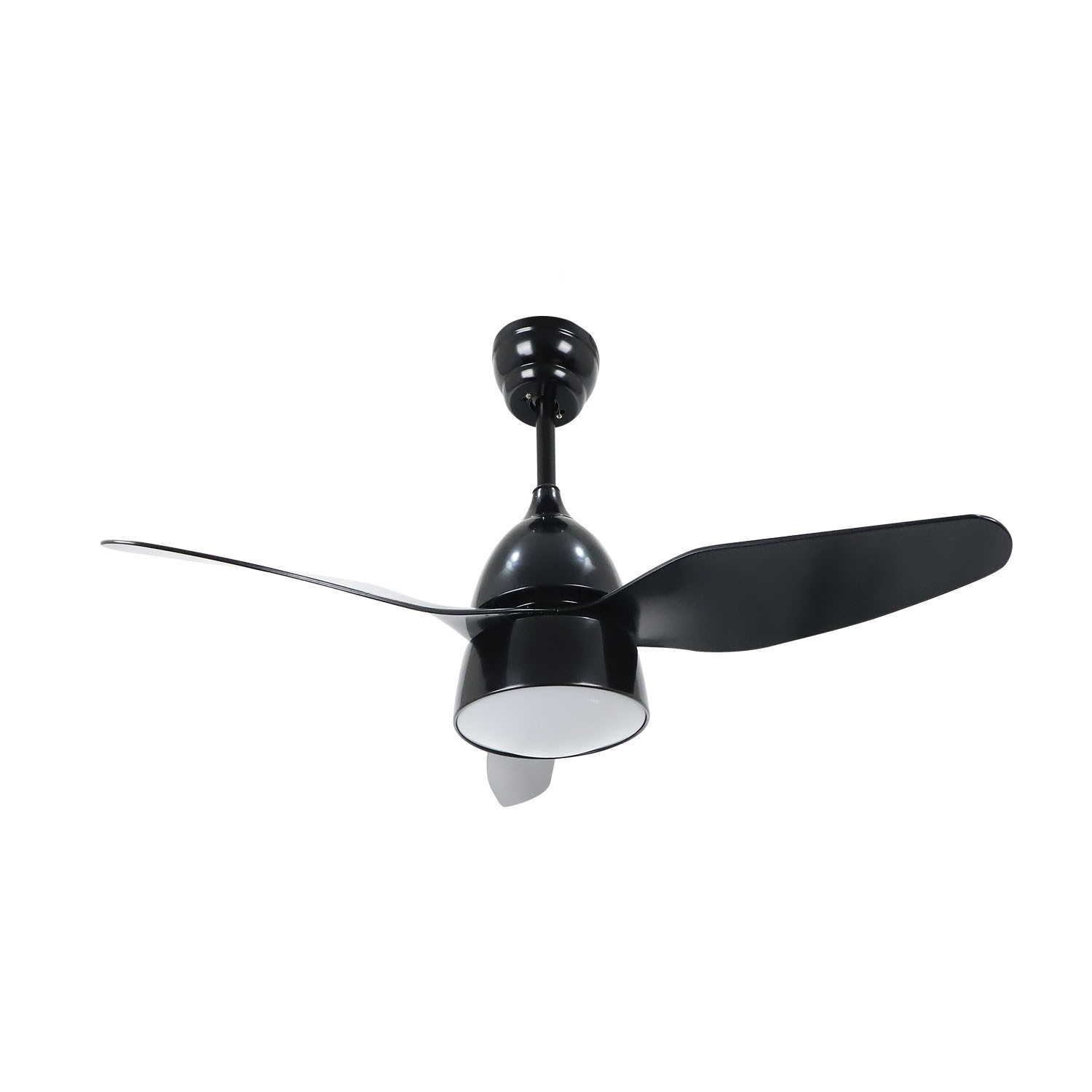 Ventilador de Techo Modern LED Negro 40W Ventilador MEDITERRANEO blanco ⋆ La Casa de la Lámpara