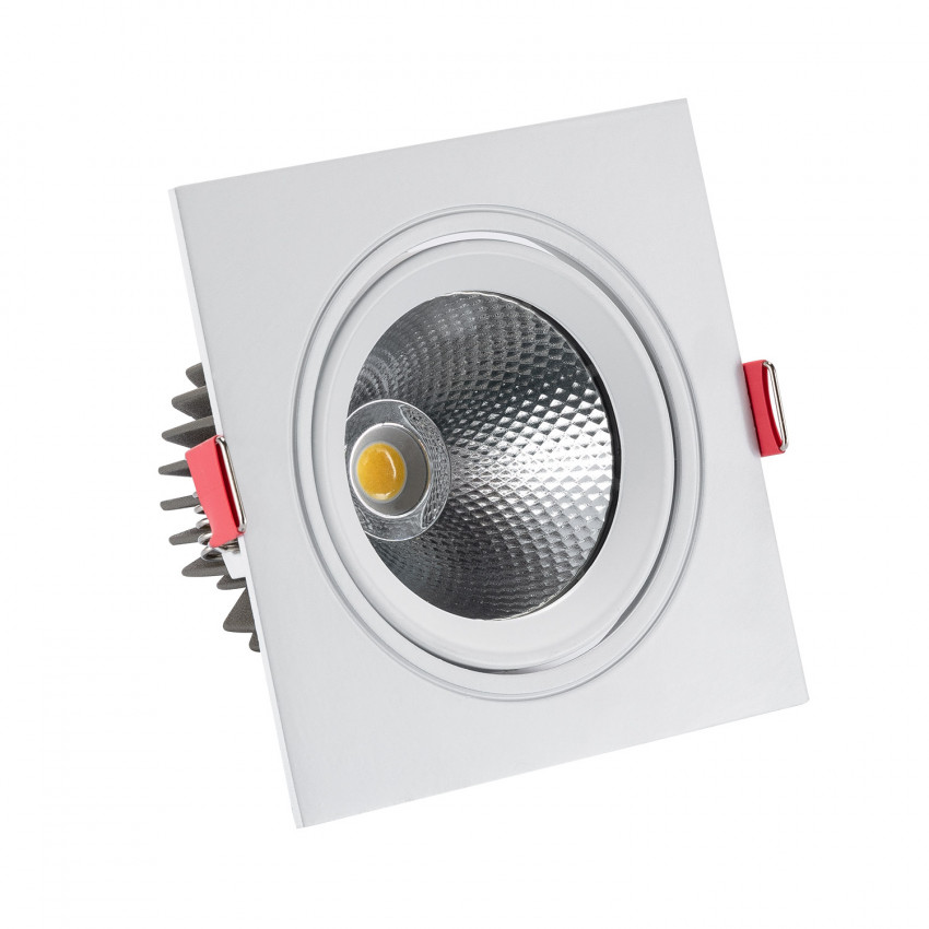 Foco Downlight LED 10W COB Cuadrado New Madison Corte Ø 95 mm