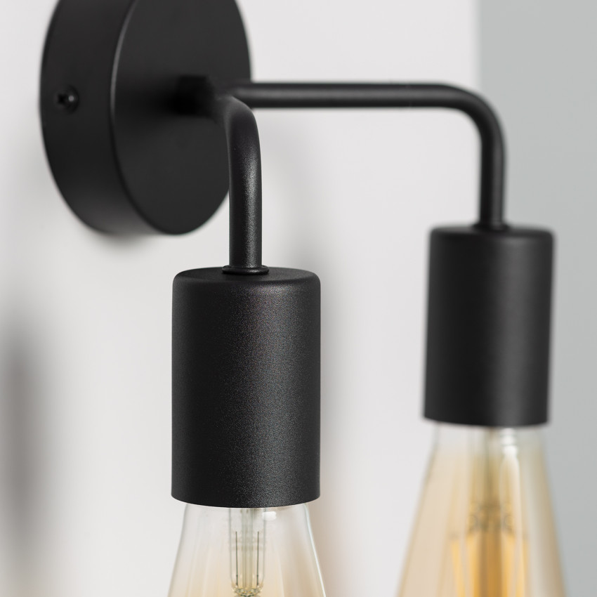 Producto de Lámpara de Pared de Metal 2 Focos Jayso 