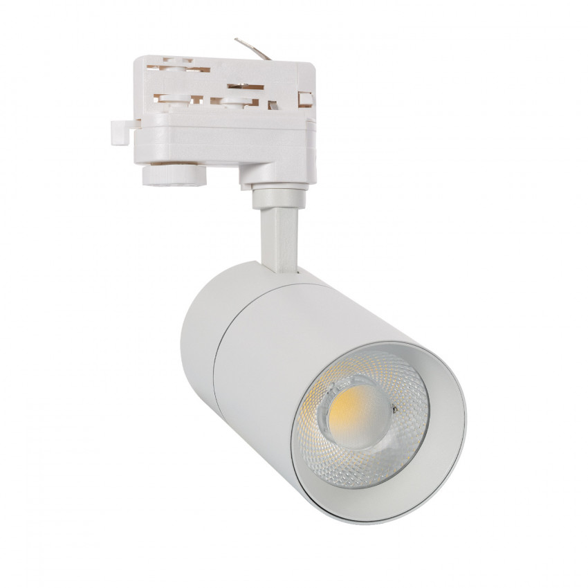 Producto de Foco Carril LED Trifásico 20W Regulable CCT Seleccionable New Mallet No Flicker UGR15