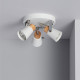 Foco Orientable Mara 3x Blanco