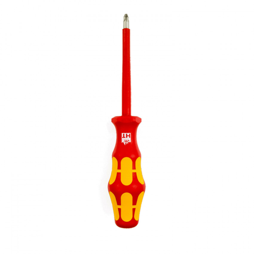 Chave de fenda isolada de Ponta Philips/Plano PH/S 2 Especial Diferencial e Magnetotérmico VDE 1000V GEF 