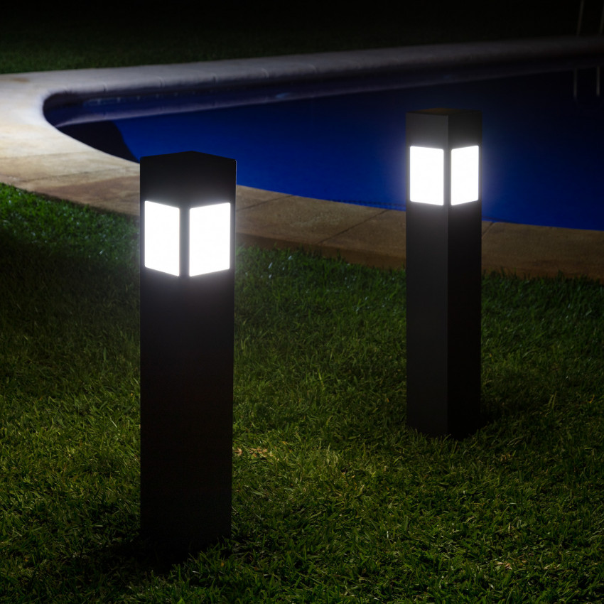 Producto de Baliza Solar Exterior LED Superficie Pie 80cm con Detector de Movimiento Kenya