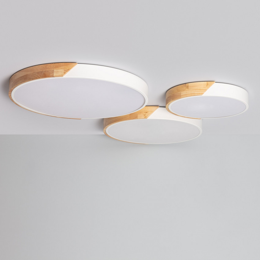 Plafón LED Circular CCT Semi-Dari 18W