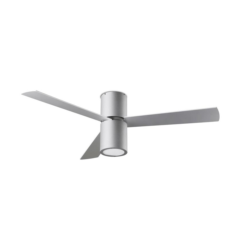 Produto de Ventoinha de Teto Formentera Cinza Lâminas Reversíveis 132cm Motor AC LEDS-C4 30-4393-N3-M1