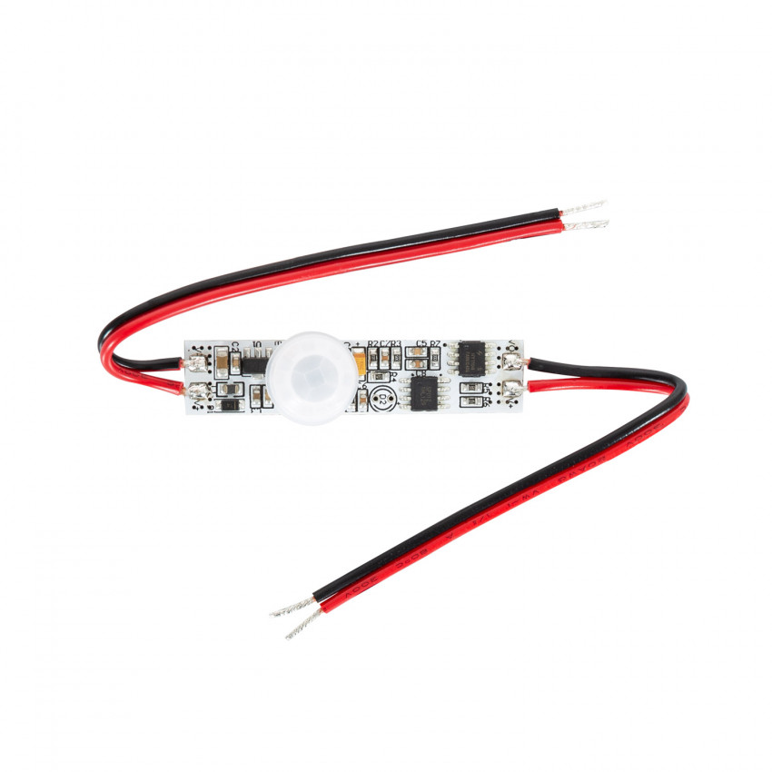 Mini Detector de Movimiento PIR 120º para Tira LED 