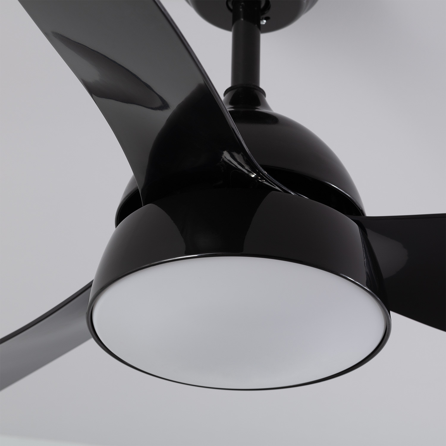 Ventilador de Techo LED New Industrial CCT Seleccionable 18W Negro