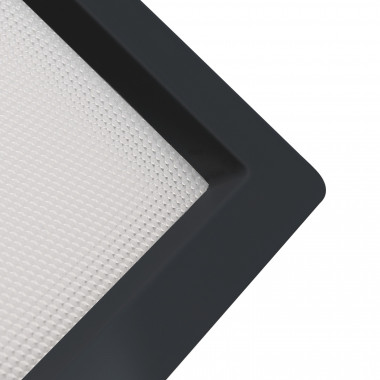 Producto de Downlight LED 30W SAMSUNG New Aero Slim Cuadrado 130 lm/W Microprismático (UGR17) LIFUD Negro Corte 210x210 mm
