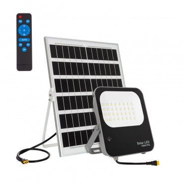 Foco Solar 100W con Cámara Wifi y Control Remoto — Serlux