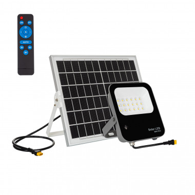 Foco Proyector LED Solar 60W 170lm/W IP65 con Control Remoto