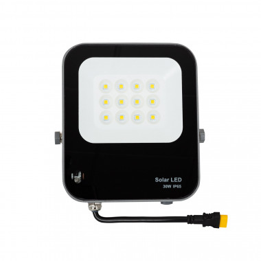 Produto de Foco Projetor LED Solar 30W 170lm/W IP65 com Control Remoto