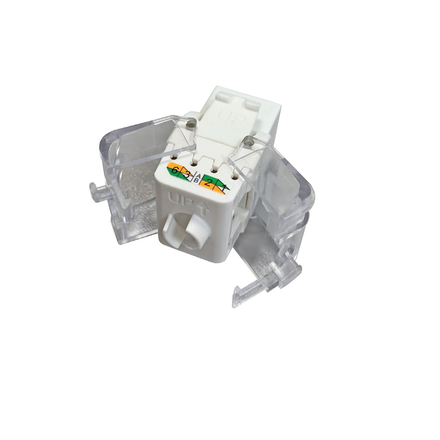 CONECTOR HEMBRA UTP CAT.6 RJ45 TOOLESS