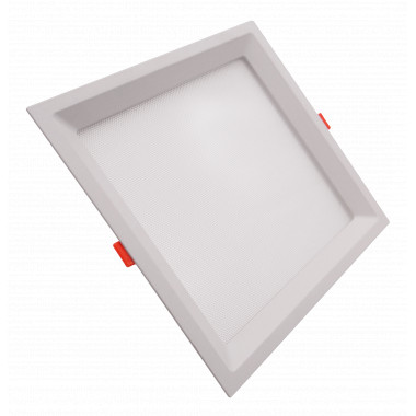 Placa LED 16W CCT Seleccionable Cuadrado Slim Microprismático (UGR17) LIFUD Corte 150x150 mm