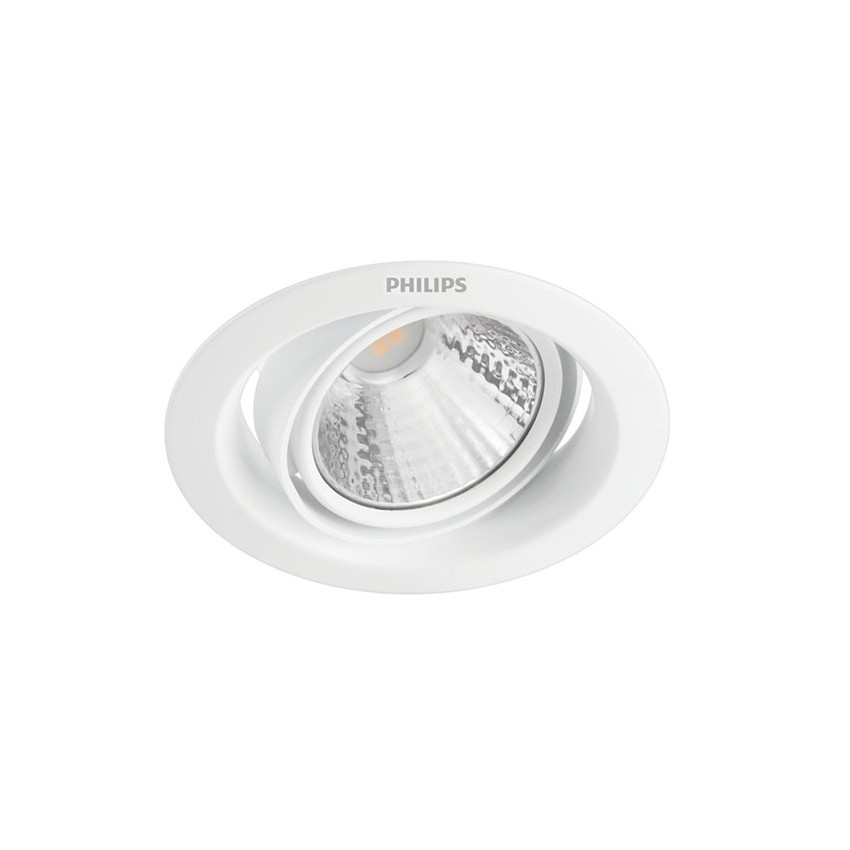 Produto de Foco Downlight LED Regulável de 5W PHILIPS Pomeron Corte Ø 70 mm