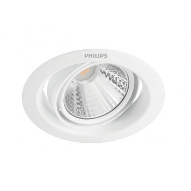 Produto de Foco Downlight LED Regulável de 7W PHILIPS Pomeron Corte Ø 70 mm