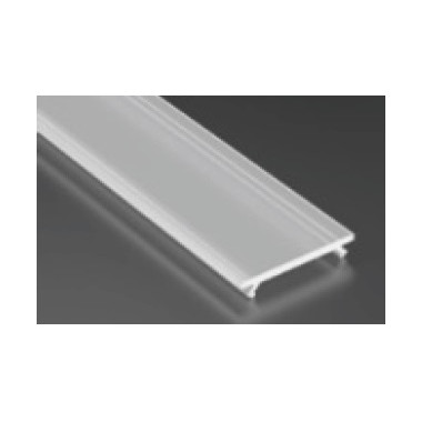 Produto de Perfil de Alumínio Superfície Semicircular 2 m Preto para Fita Dupla LED até 12 mm