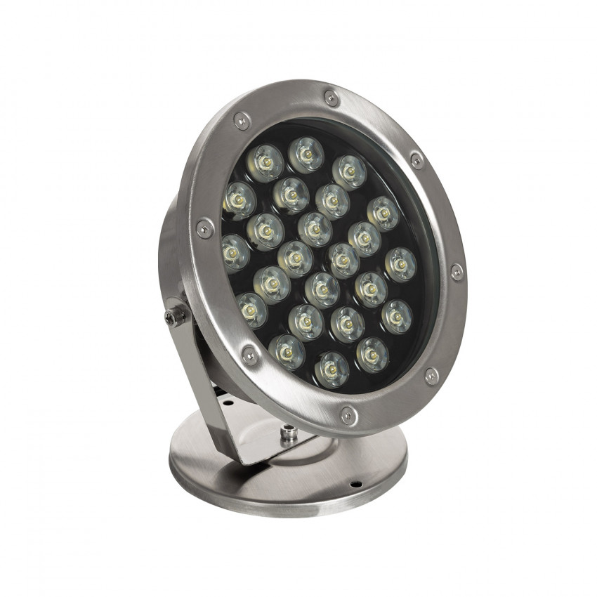 Foco Sumergible LED 24W Superficie 12V DC