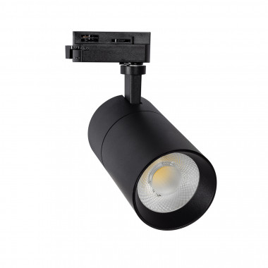 Foco LED Clean Negro 30W Monofásico - MediLED - Tienda Online de