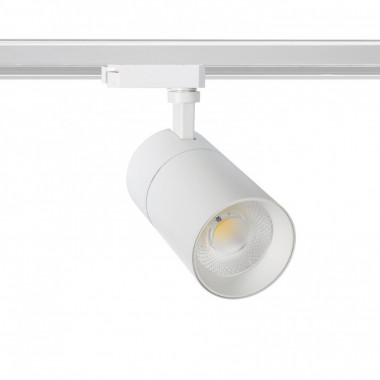 Foco LED New Mallet Branco 30W Regulável No Flicker para Carril Monofásico